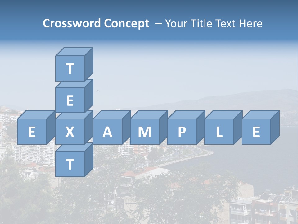 Lamp Steel Floor PowerPoint Template