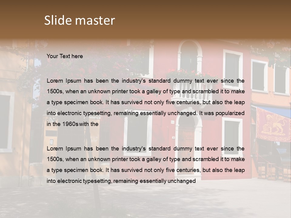 Italy Door Italia PowerPoint Template