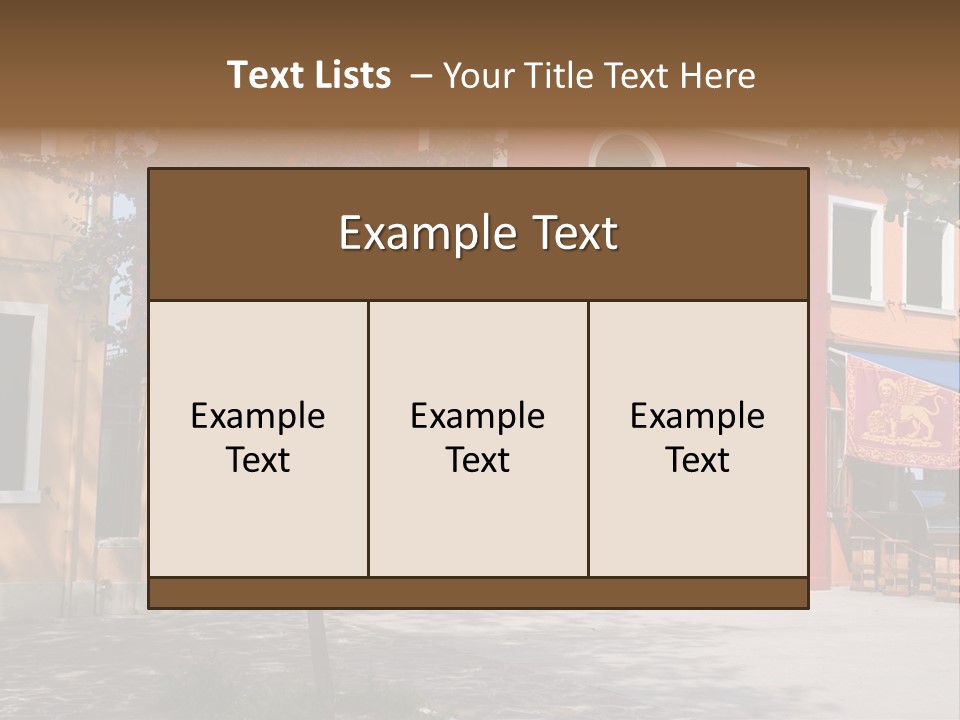 Italy Door Italia PowerPoint Template