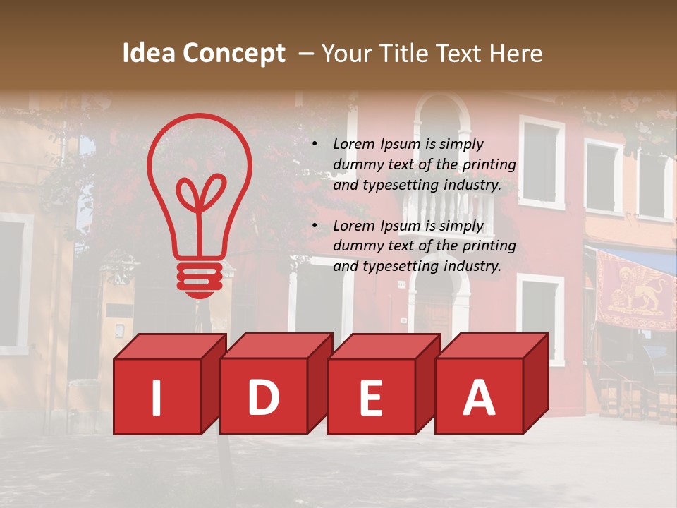 Italy Door Italia PowerPoint Template