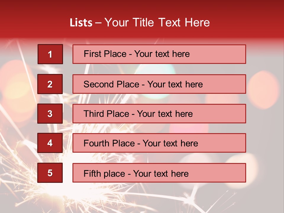 Black Xmas Danger PowerPoint Template