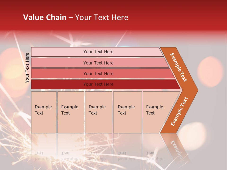 Black Xmas Danger PowerPoint Template
