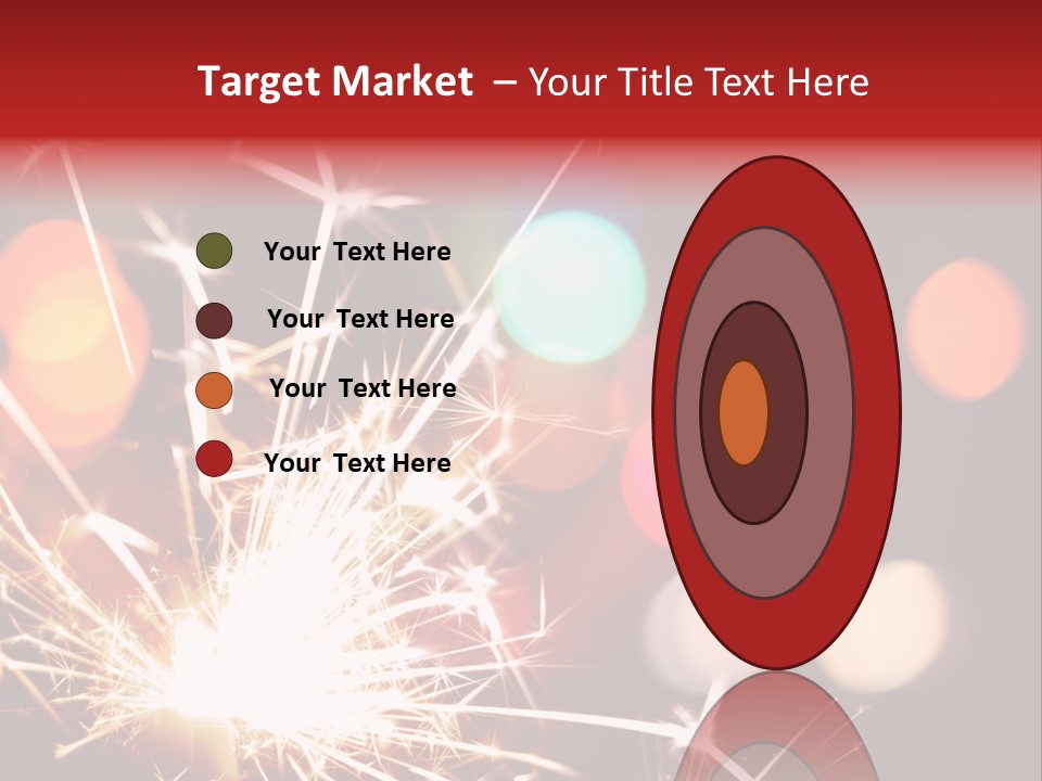 Black Xmas Danger PowerPoint Template