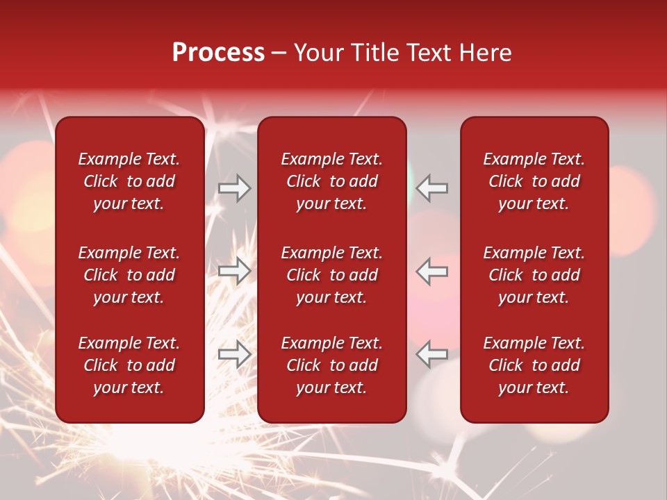Black Xmas Danger PowerPoint Template