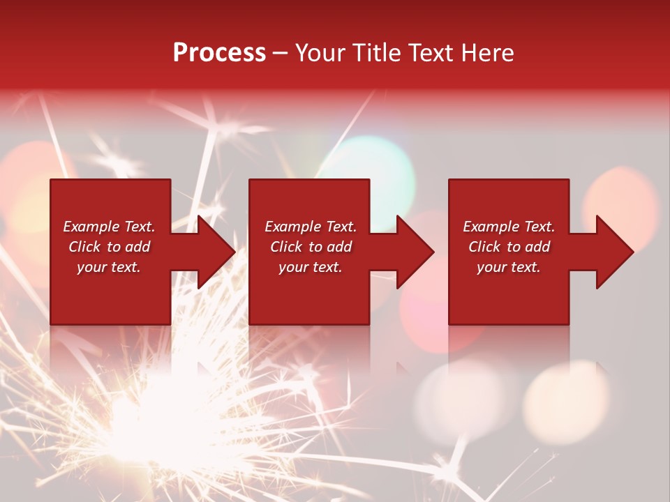 Black Xmas Danger PowerPoint Template