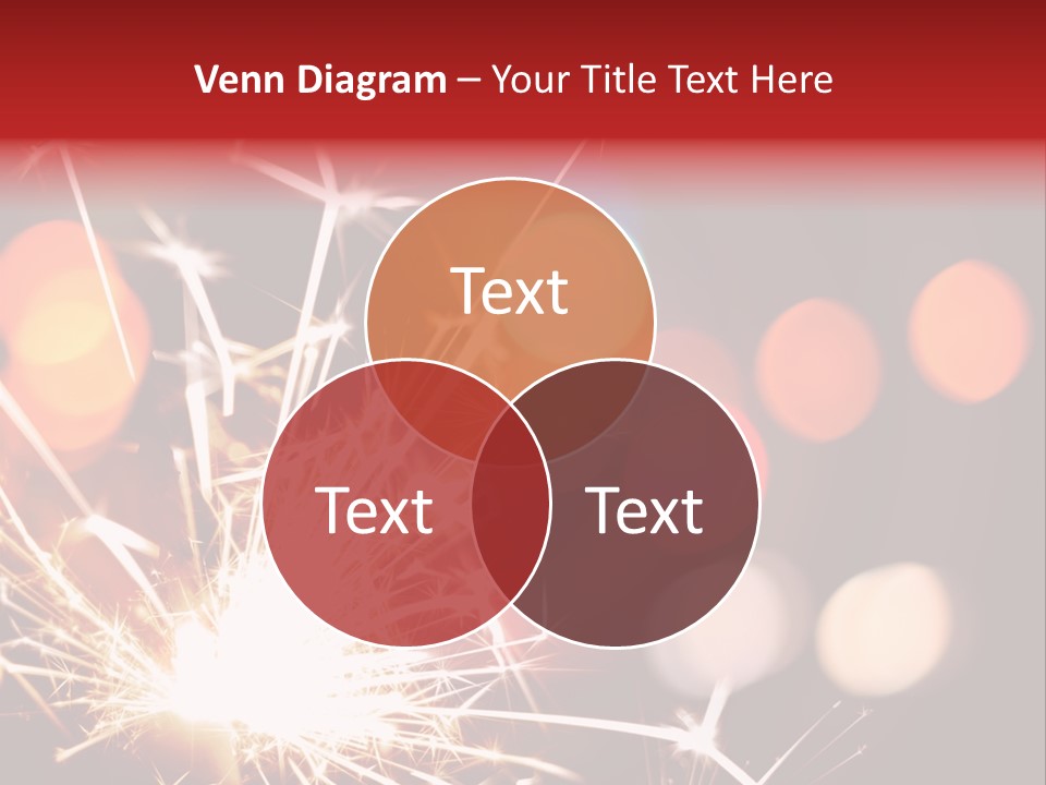 Black Xmas Danger PowerPoint Template