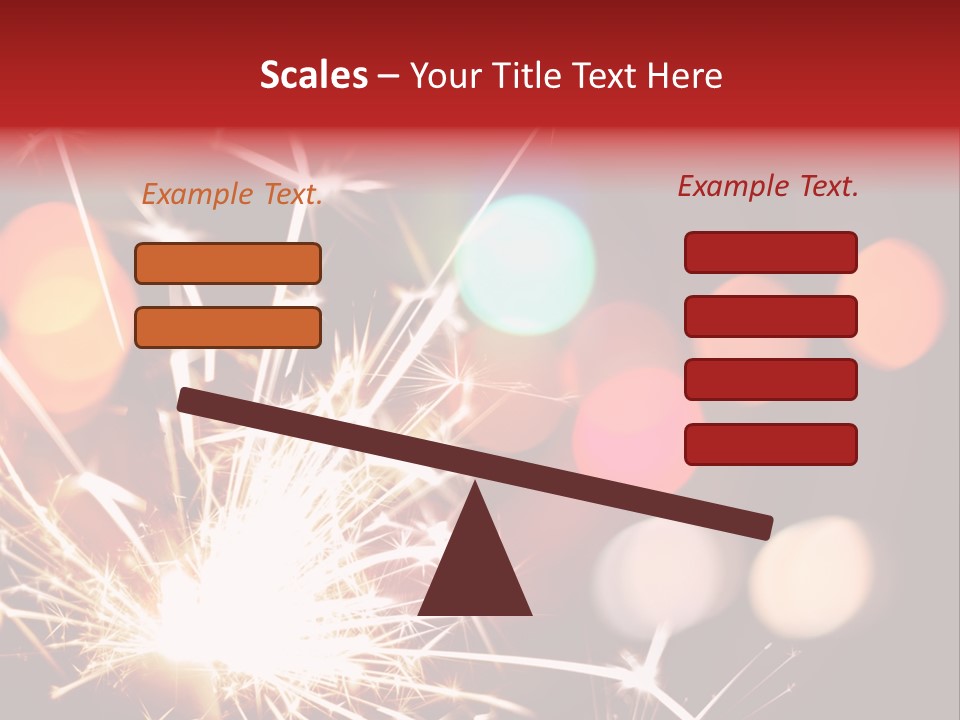 Black Xmas Danger PowerPoint Template