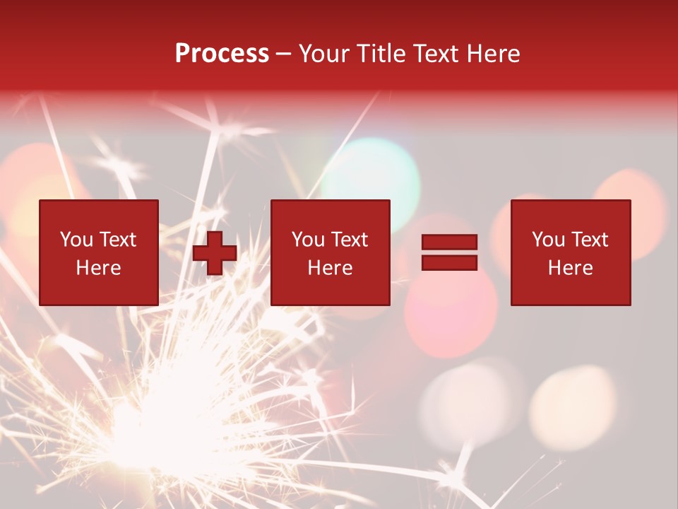 Black Xmas Danger PowerPoint Template