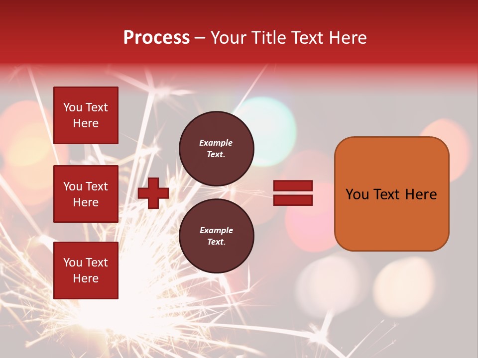 Black Xmas Danger PowerPoint Template