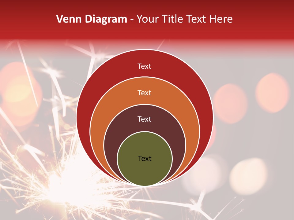 Black Xmas Danger PowerPoint Template
