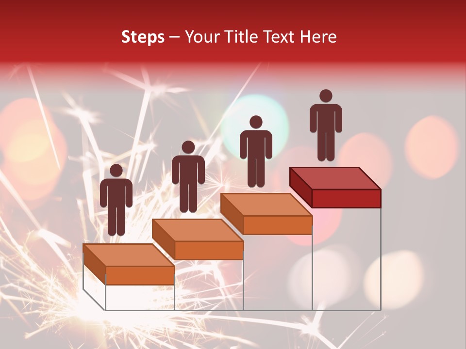 Black Xmas Danger PowerPoint Template