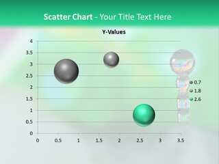 Drip Droplet Sculpture PowerPoint Template