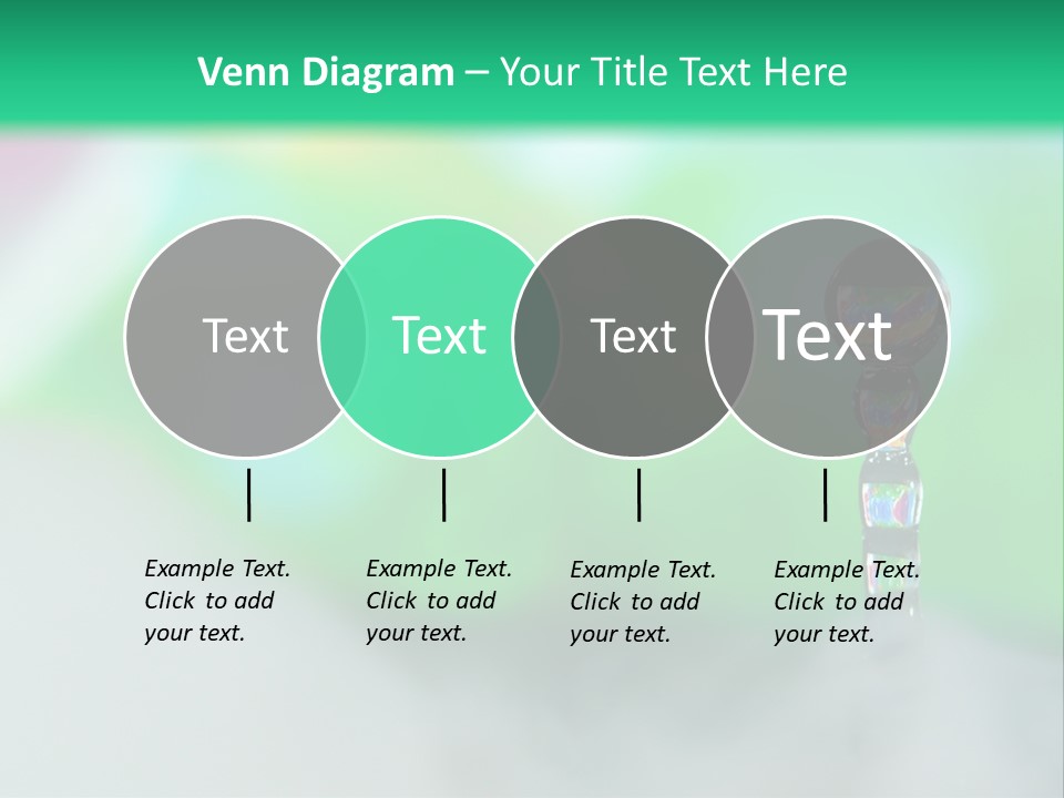 Drip Droplet Sculpture PowerPoint Template