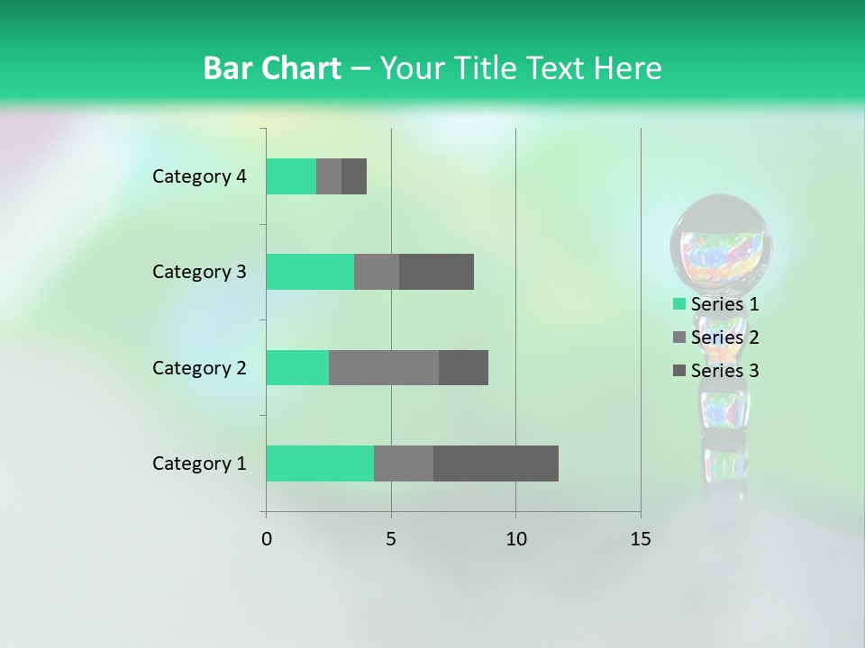 Drip Droplet Sculpture PowerPoint Template