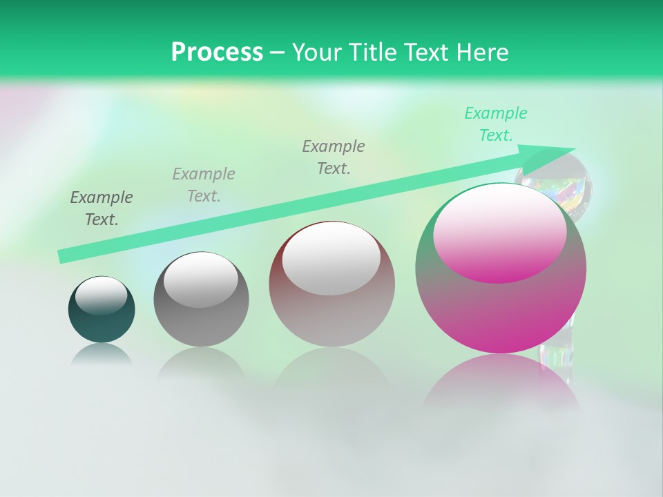 Drip Droplet Sculpture PowerPoint Template