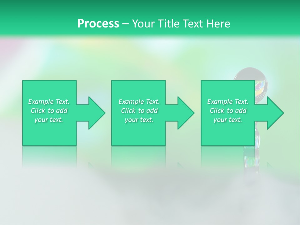 Drip Droplet Sculpture PowerPoint Template