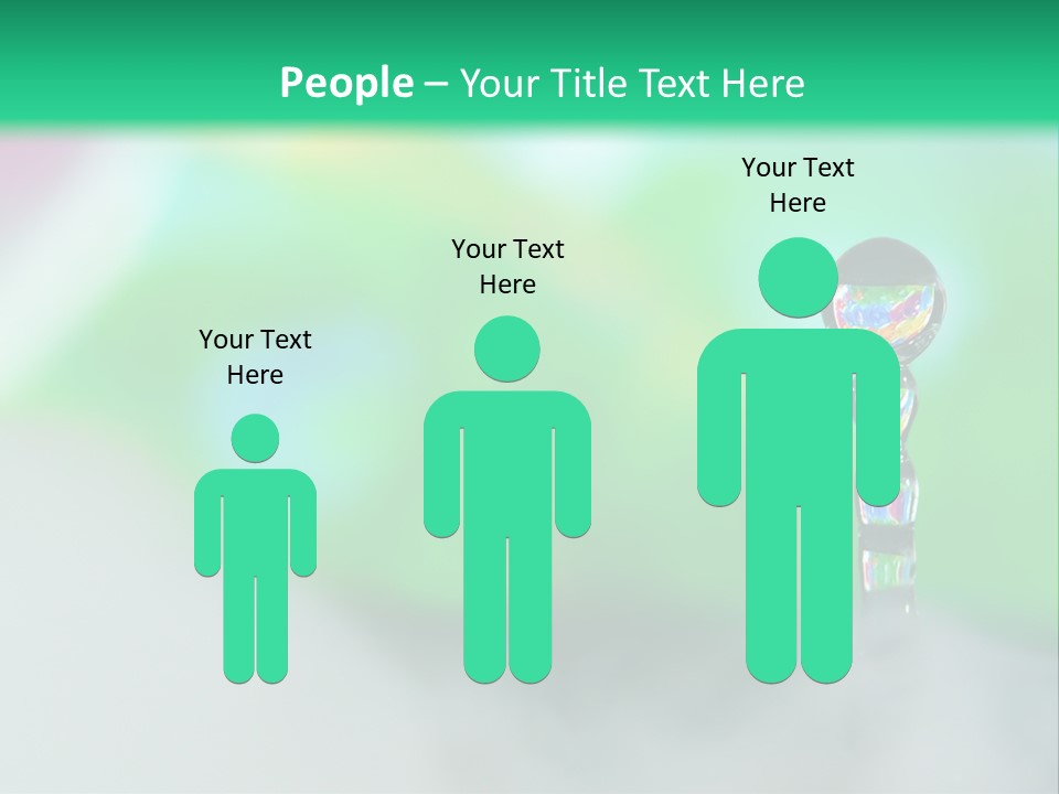 Drip Droplet Sculpture PowerPoint Template