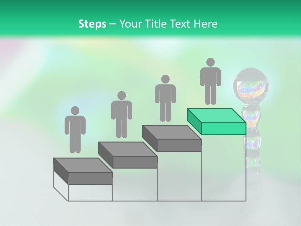 Drip Droplet Sculpture PowerPoint Template