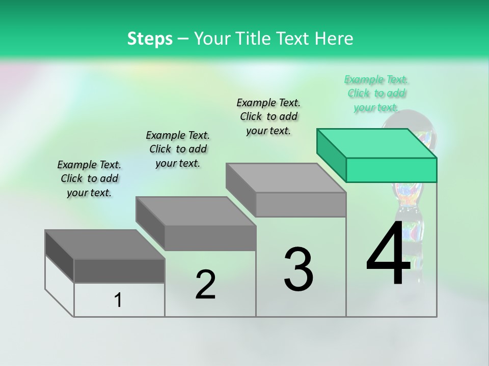 Drip Droplet Sculpture PowerPoint Template