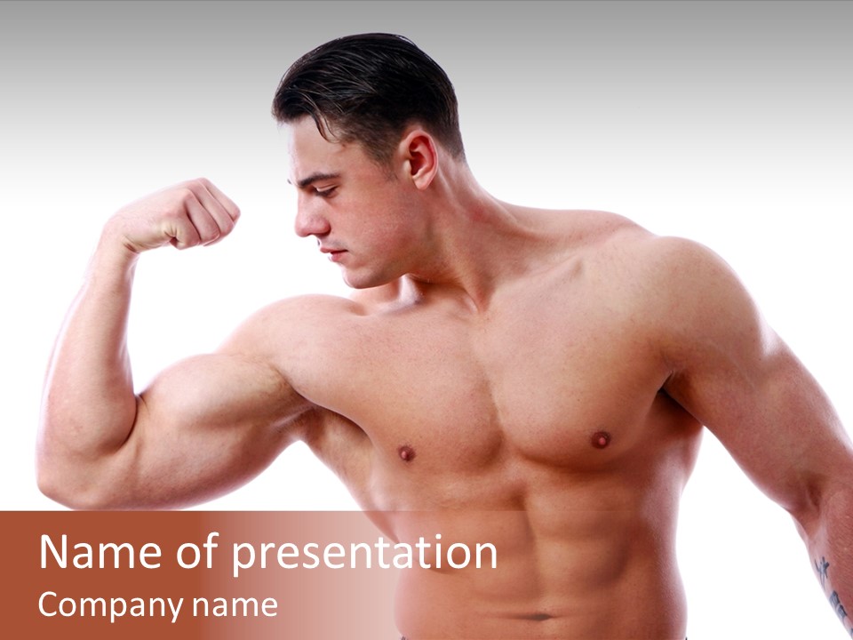 Body Model Exercise PowerPoint Template