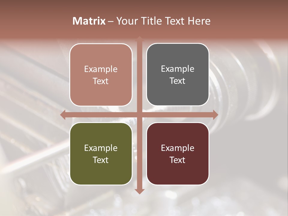 Shavings Worker Engine PowerPoint Template