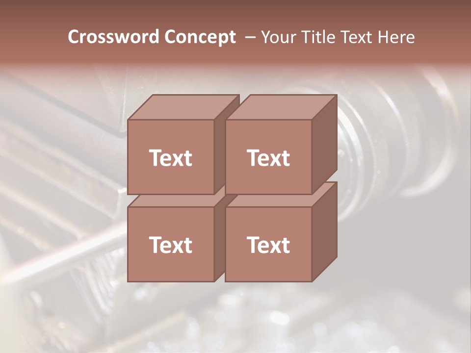 Shavings Worker Engine PowerPoint Template