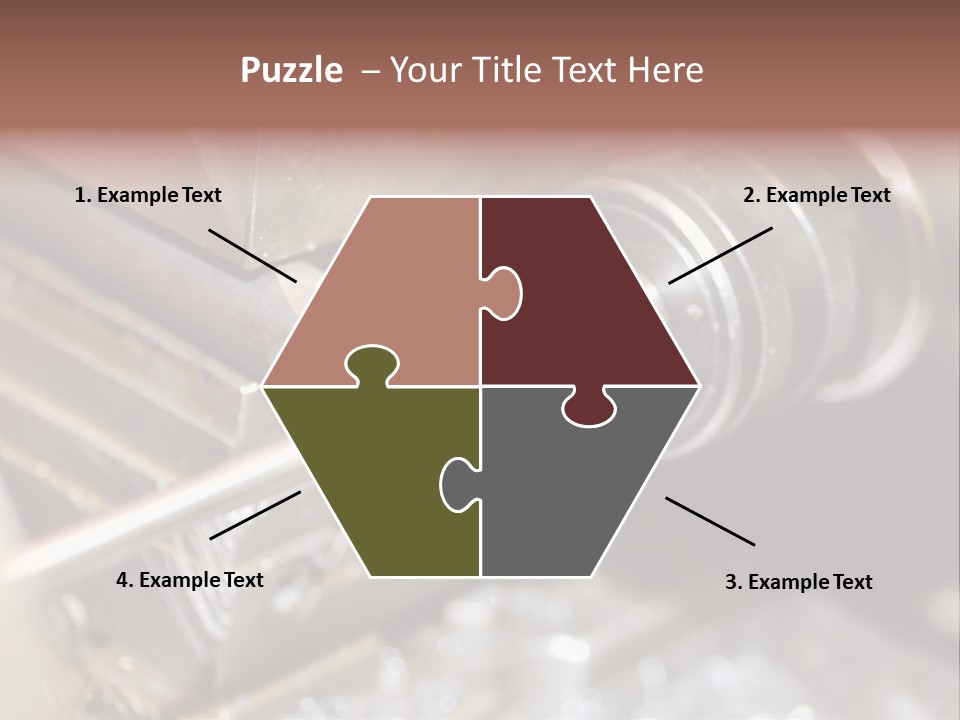 Shavings Worker Engine PowerPoint Template