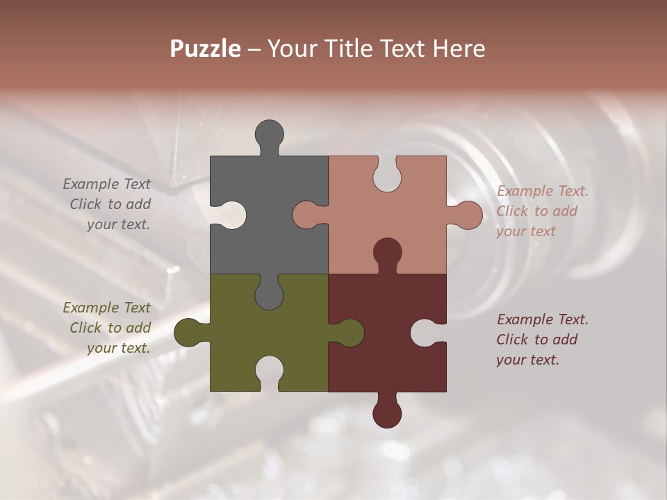 Shavings Worker Engine PowerPoint Template