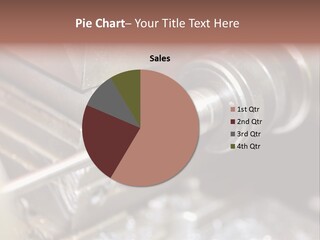 Shavings Worker Engine PowerPoint Template