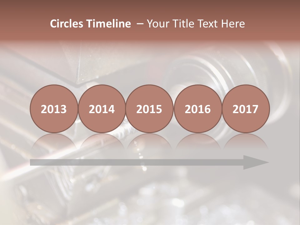 Shavings Worker Engine PowerPoint Template