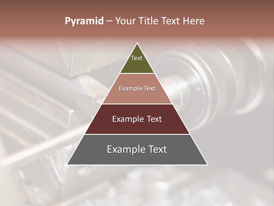 Shavings Worker Engine PowerPoint Template