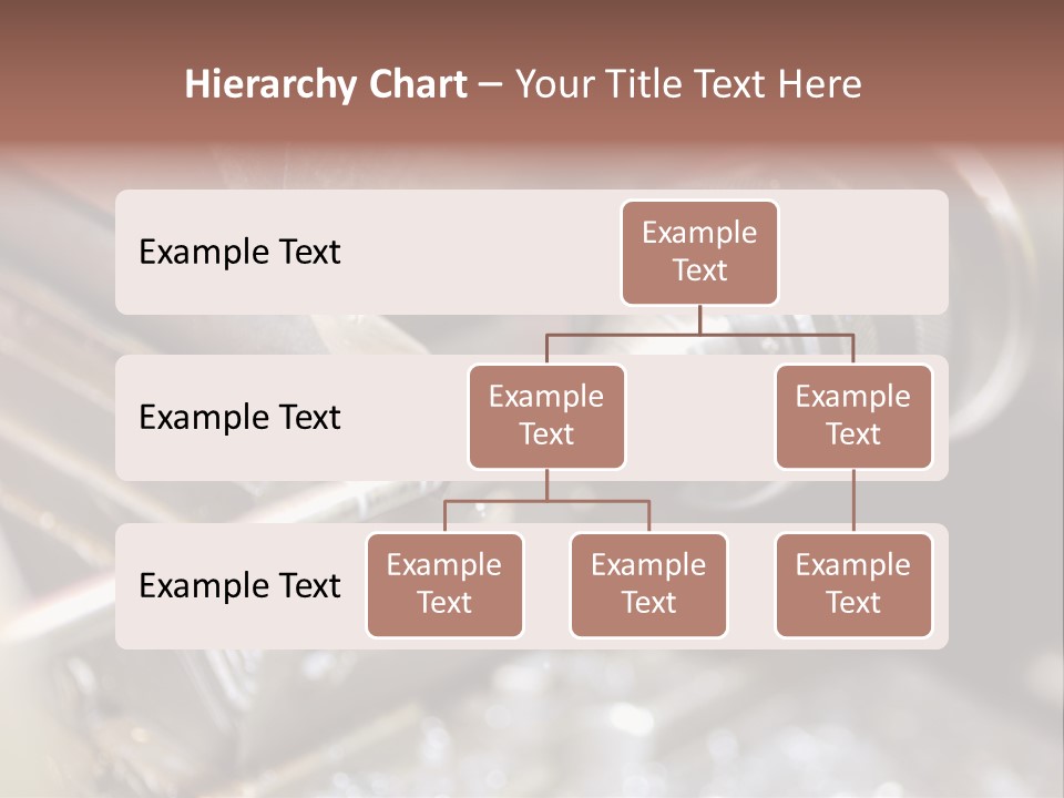 Shavings Worker Engine PowerPoint Template