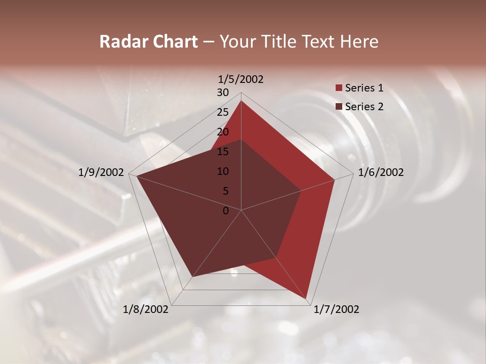 Shavings Worker Engine PowerPoint Template