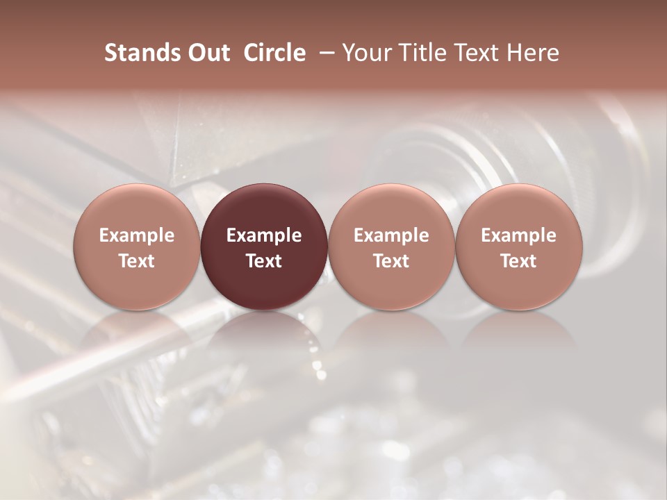 Shavings Worker Engine PowerPoint Template