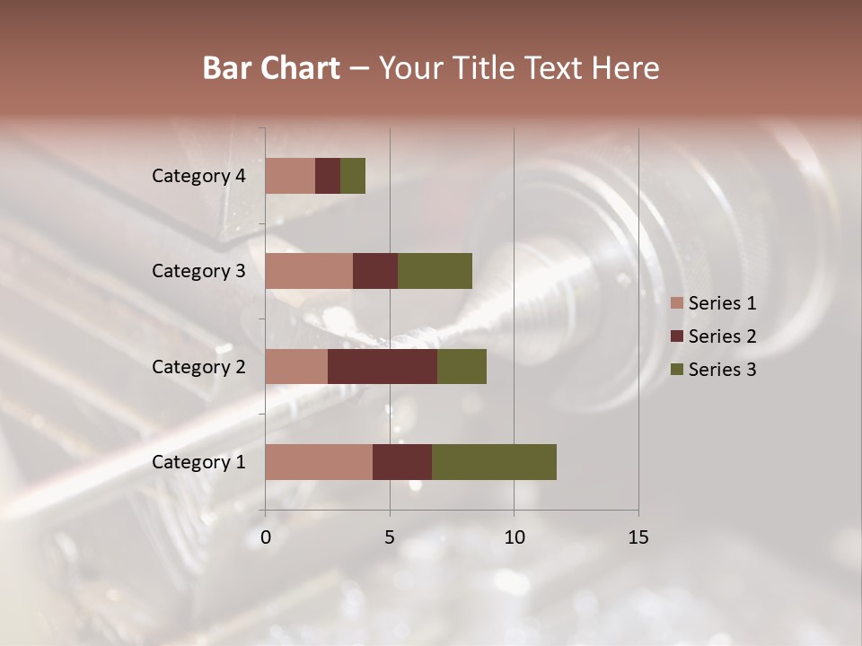 Shavings Worker Engine PowerPoint Template