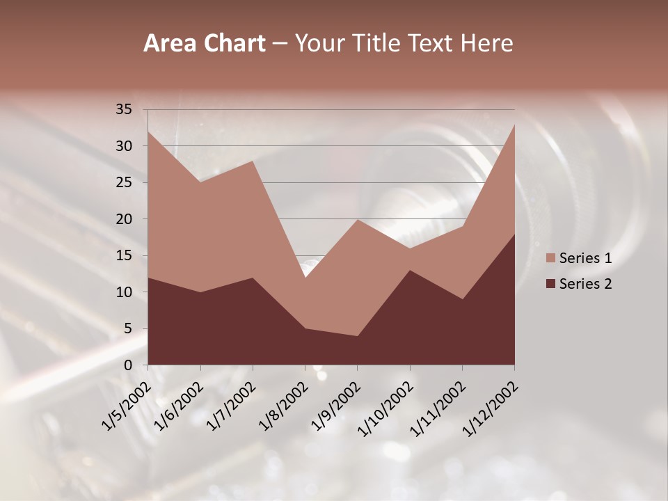 Shavings Worker Engine PowerPoint Template