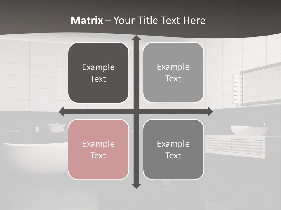 Lamp Steel Floor PowerPoint Template