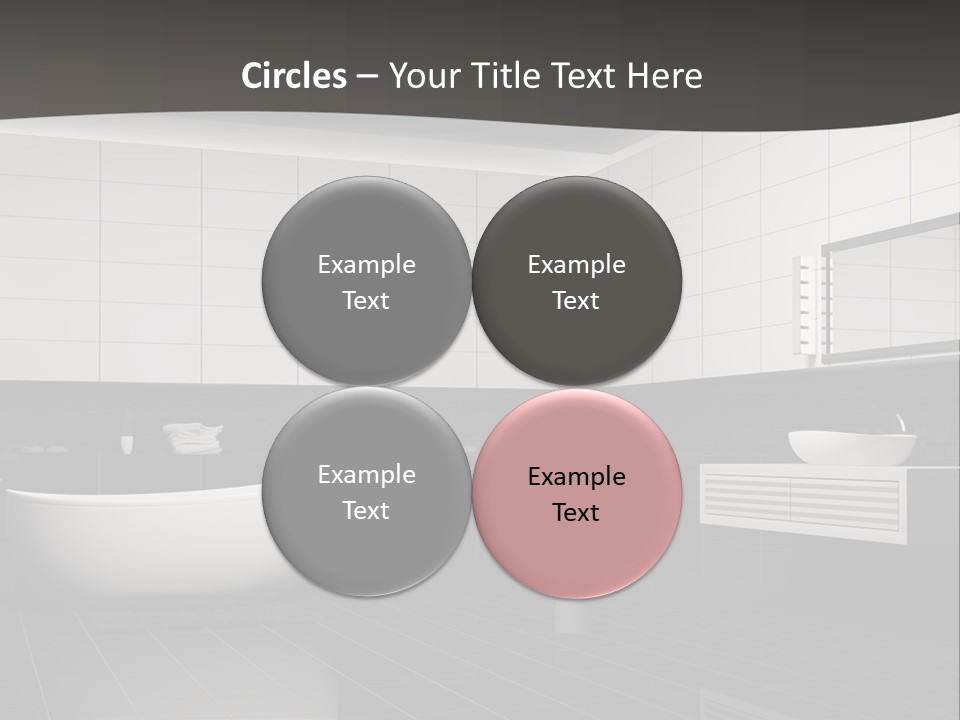 Lamp Steel Floor PowerPoint Template