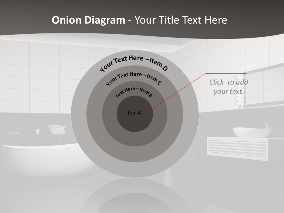 Lamp Steel Floor PowerPoint Template