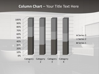 Lamp Steel Floor PowerPoint Template