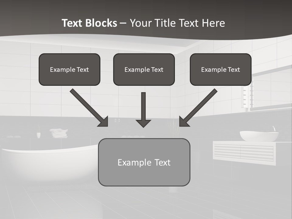 Lamp Steel Floor PowerPoint Template