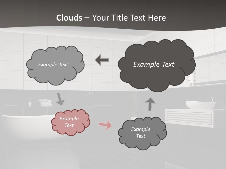 Lamp Steel Floor PowerPoint Template