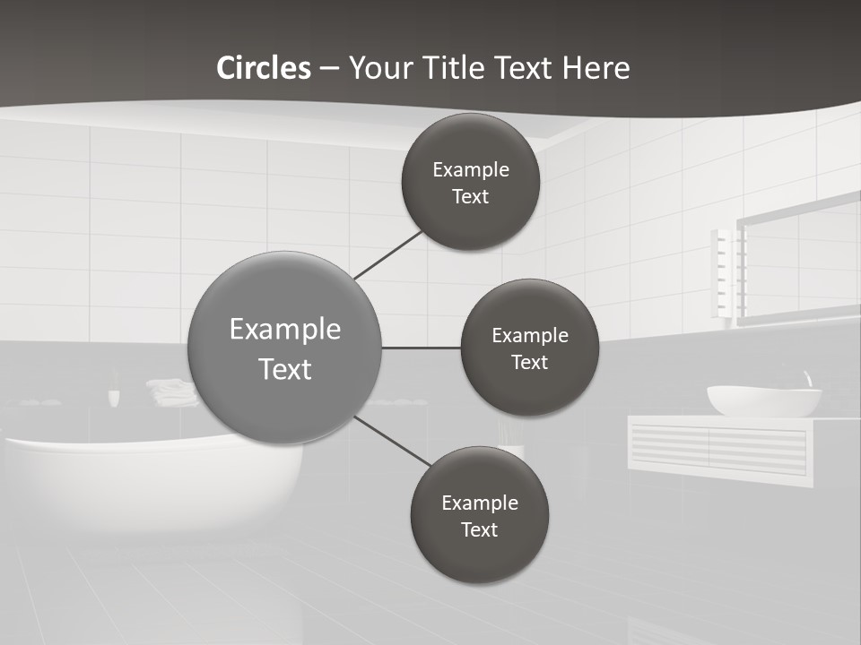 Lamp Steel Floor PowerPoint Template