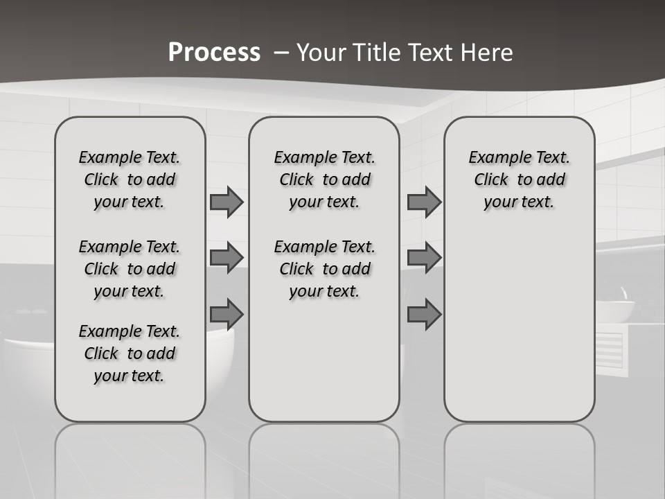 Lamp Steel Floor PowerPoint Template