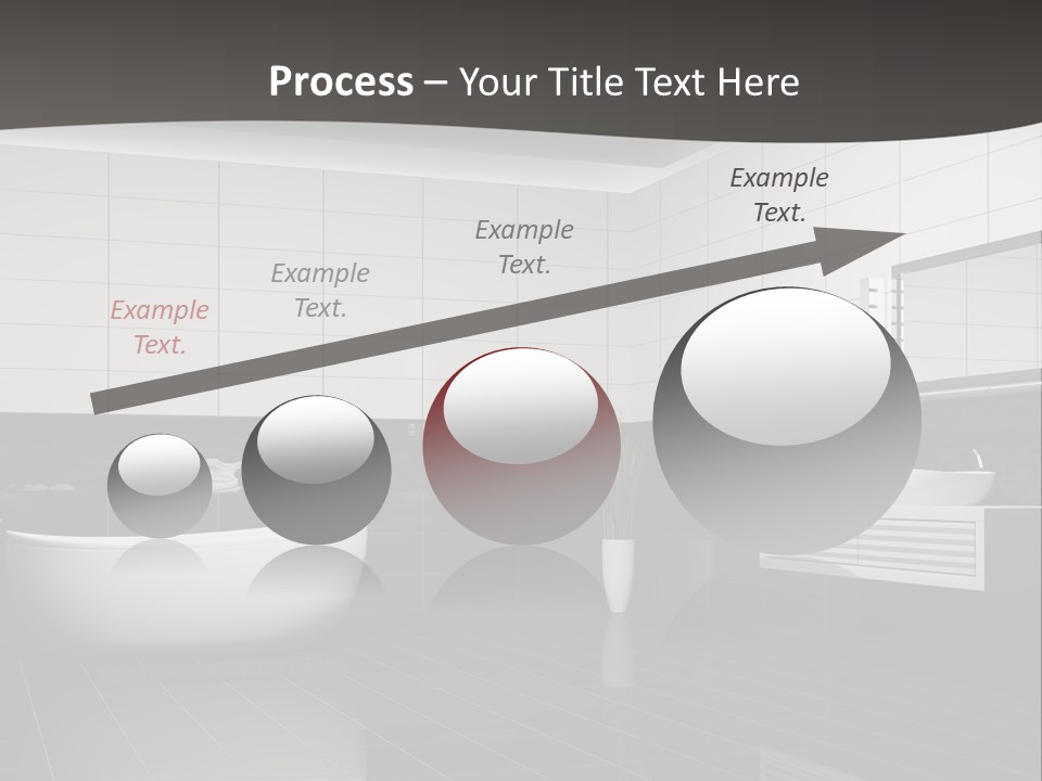 Lamp Steel Floor PowerPoint Template