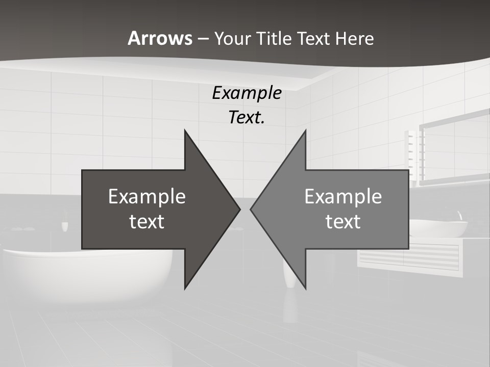 Lamp Steel Floor PowerPoint Template