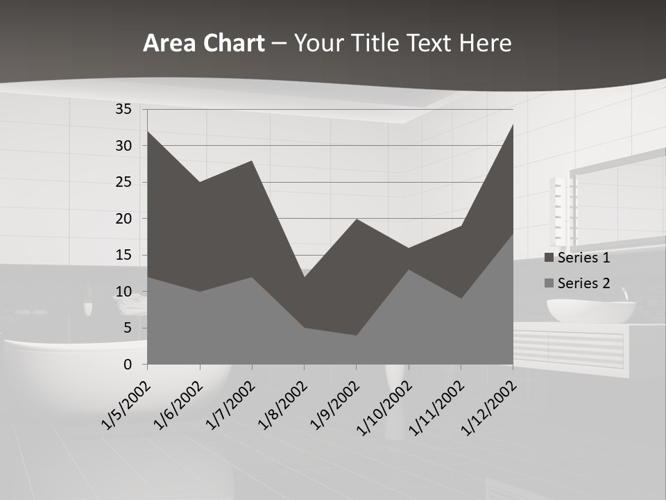 Lamp Steel Floor PowerPoint Template