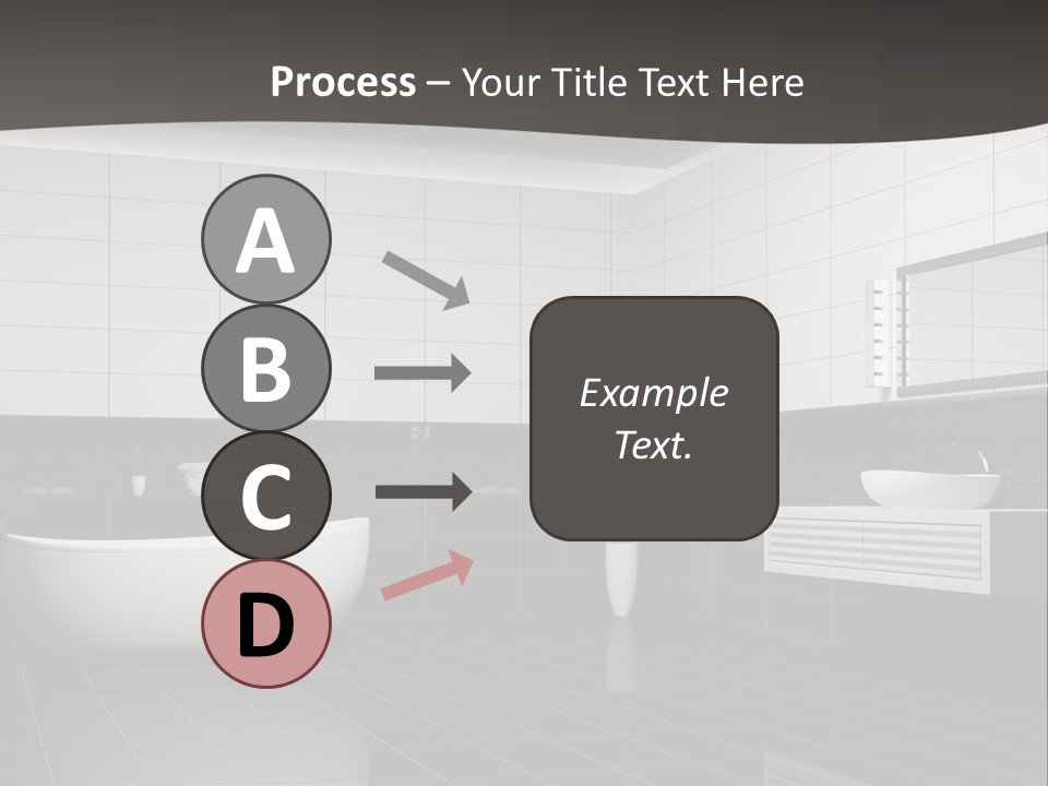 Lamp Steel Floor PowerPoint Template
