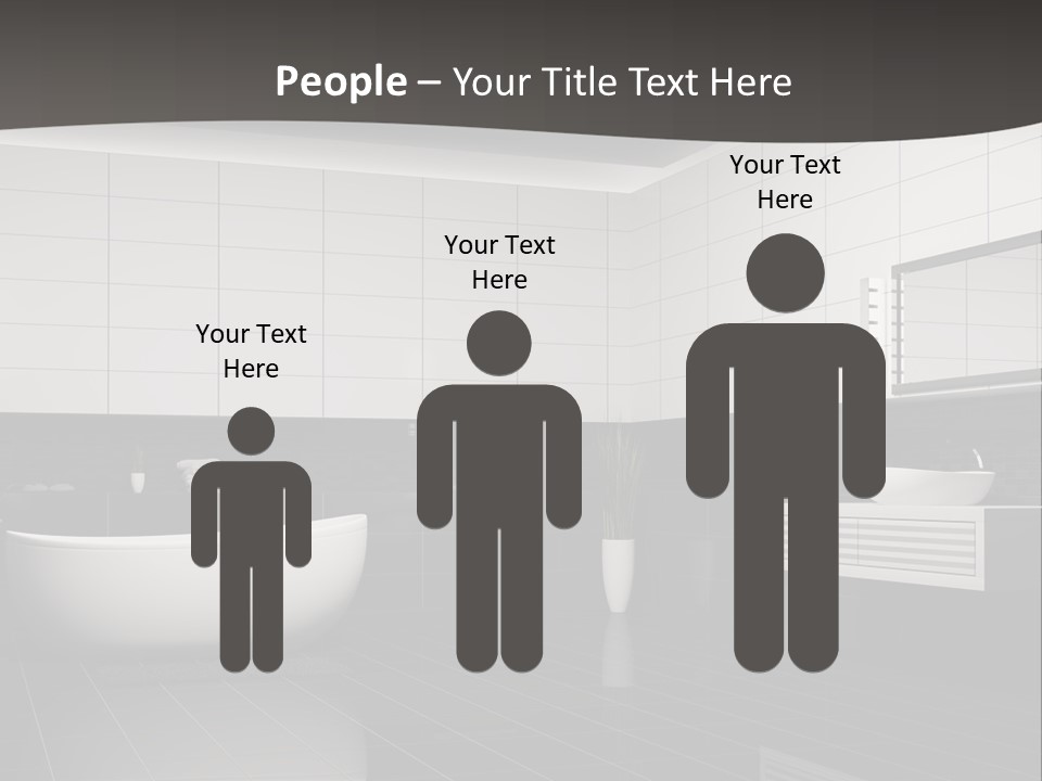 Lamp Steel Floor PowerPoint Template