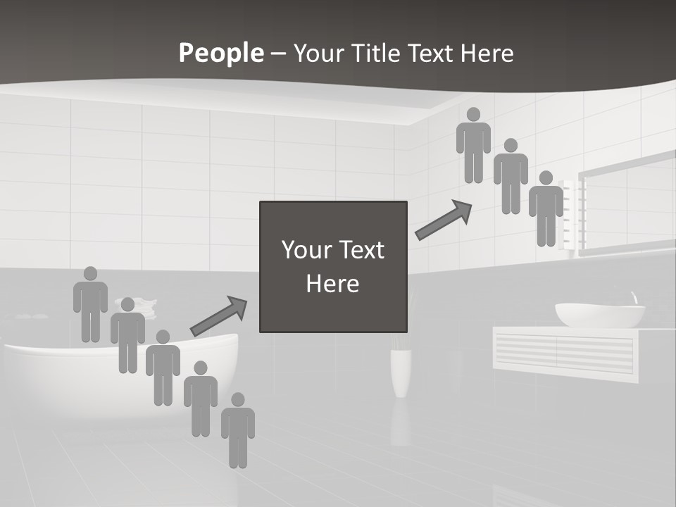 Lamp Steel Floor PowerPoint Template